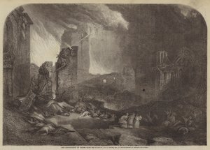 ソドムの破壊 作： Joseph Mallord William Turner